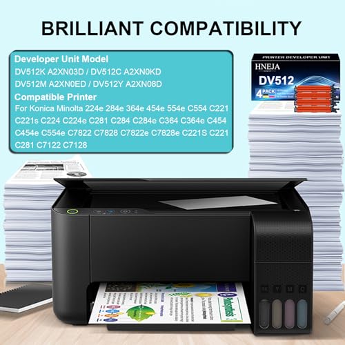 HNEJA Compatible Magenta Developer Unit for Konica Minolta - Image 2