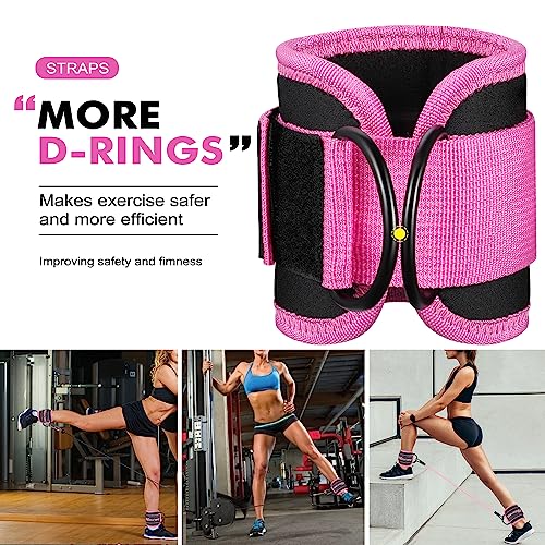 HOXWC Ankle Resistance Bands for Leg Workouts - Image 2