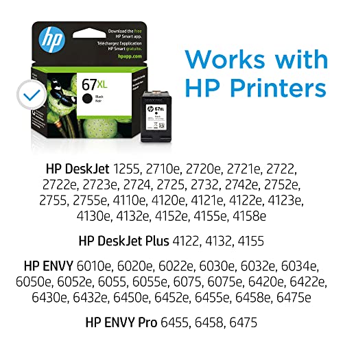 HP 67XL High-yield Black Ink Cartridge - Image 3