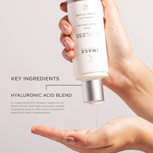 IMAGE Skincare Ageless Total Facial Cleanser And Pure Hyaluronic Serum Set - Image 5