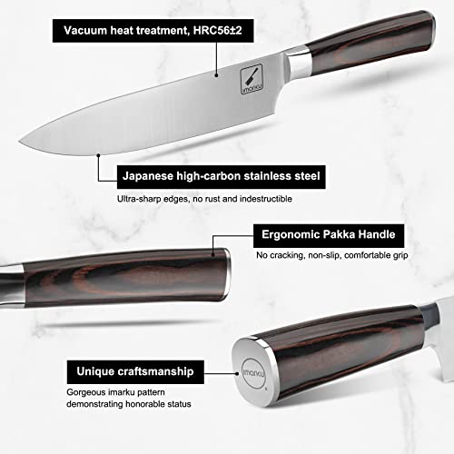 imarku 16-Piece Premium Kitchen Knife Set - Image 4