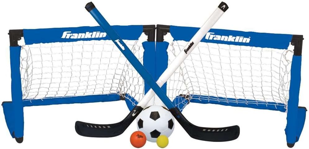 Franklin Sports Indoor Mini Goal Set - 3 in 1