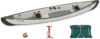 Sea Eagle Inflatable 16’ High Pressure Travel Canoe with Accessories