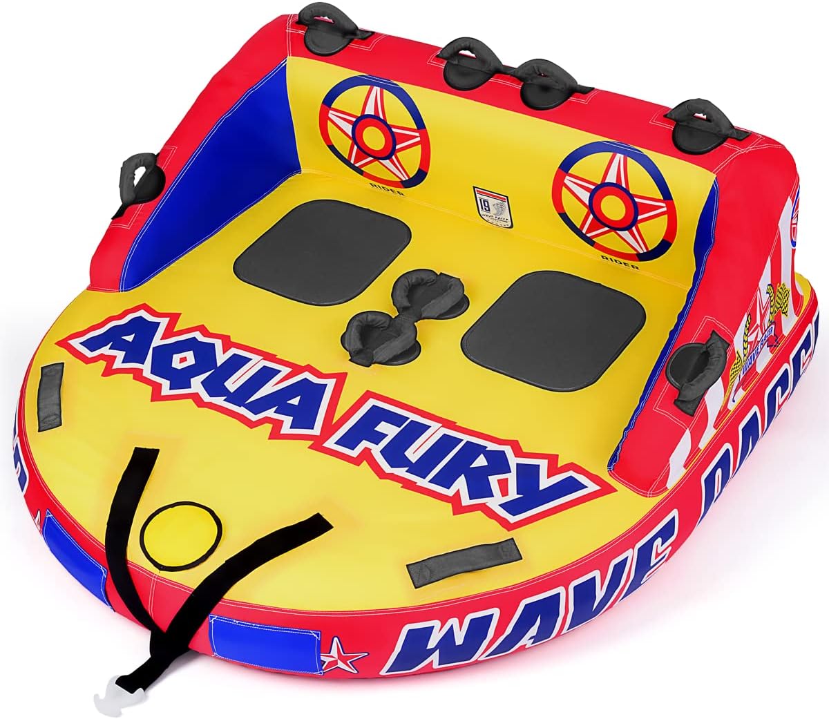 MewVeer Inflatable Towable Tube for Boating