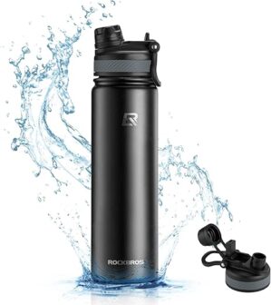 ROCKBROS Insulated Stainless Steel Sports Water Bottle
