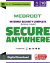 Webroot Internet Security 2024, 10 Device, 1 Year