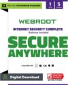 Webroot Internet Security Complete 2024, 5 Devices