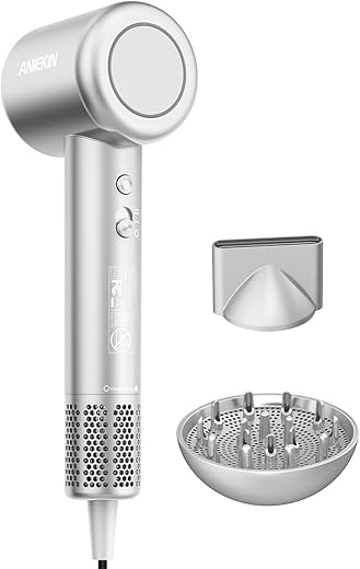 ANIEKIN Ionic Blow Dryer 110,000 RPM Fast Drying