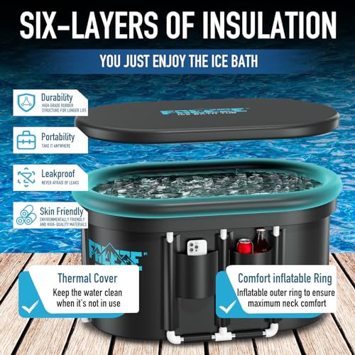 ISIDO XXL Portable Oval Ice Bath Tub - Image 2