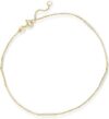 Ross-Simons Italian Station Bar Anklet