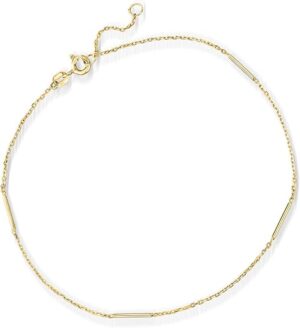 Ross-Simons Italian Station Bar Anklet