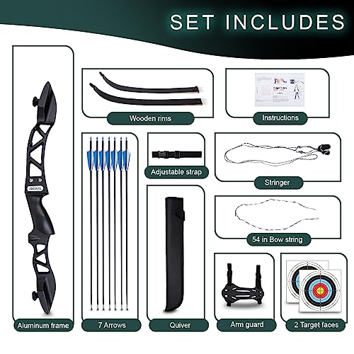 JAKUNA Recurve Archery Set for Beginners with Accessories - Image 2
