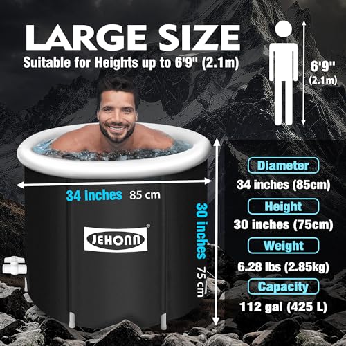 JEHONN XL Cold Plunge Tub for Ice Bath - Image 2