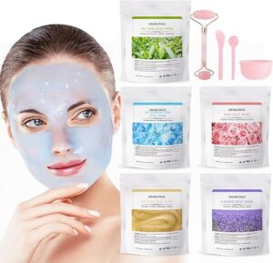 SHARLINGE Jelly Face Mask Set with Jade Roller