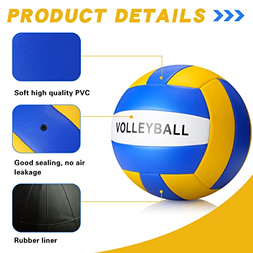 Jerify Official Size 5 Indoor/Outdoor Volleyball Set - Image 3