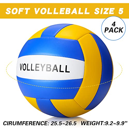 Jerify Official Size 5 Indoor/Outdoor Volleyball Set - Image 2