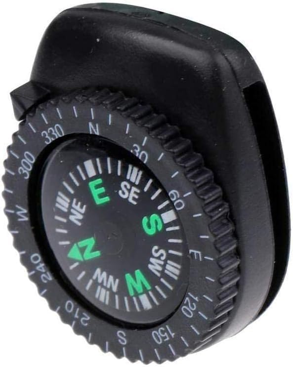 Jinshining Black Mini Watch Strap Compass - Image 2