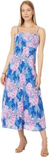 Lilly Pulitzer Jorgian Linen Midi Dress