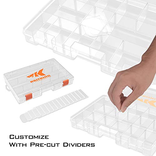 KastKing Plastic Tackle Storage Box with Dividers - Image 3