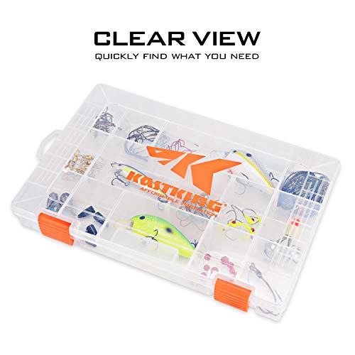 KastKing Plastic Tackle Storage Box with Dividers - Image 4