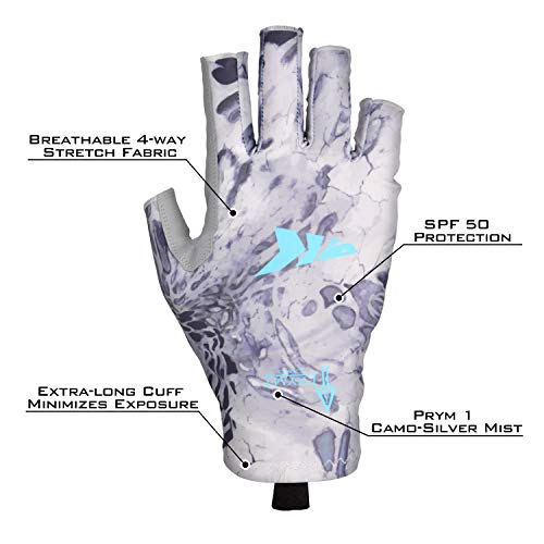 KastKing UPF50+ Sun Protection Fishing Gloves - Image 3