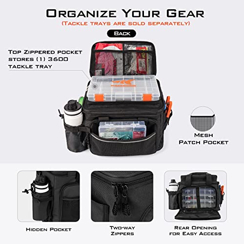 KastKing Water Resistant Fishing Tackle Bag - Medium - Image 3