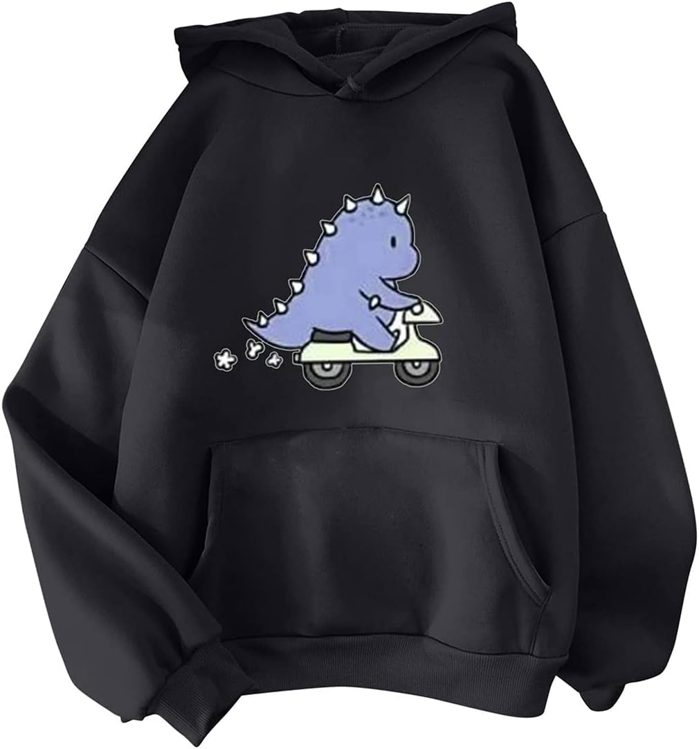 EMILYLE Kawaii Cute Pattern Warm Hoodie