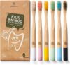 GREENZLA Kids Bamboo Toothbrushes