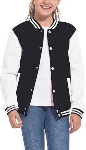 Mowbeat Kid’s Varsity Style Baseball Jacket