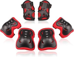 BOSONER Kids/Youth Knee Elbow Pads Protective Gear Set