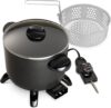 Presto Kitchen Kettle Multi-Cooker/Steamer, Black