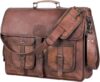 Komal’s Passion Leather KPL 18″ Leather Briefcase Laptop Bag