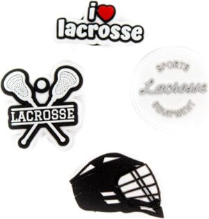 VXUS-Co. Lacrosse Jibbitz 4 Piece Set