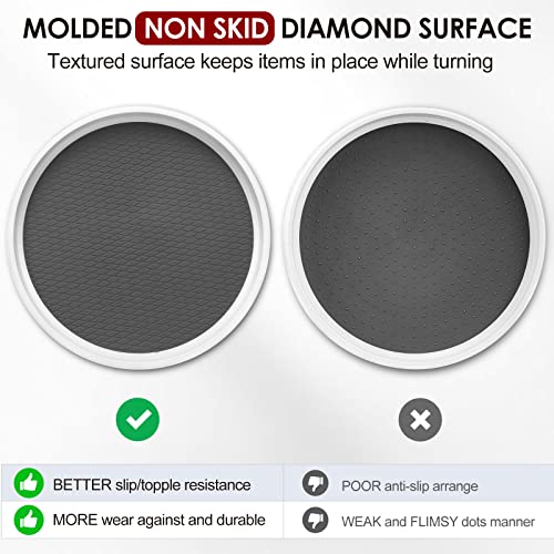 LANDNEOO Set of 4 Non-Skid Lazy Susans - Image 3