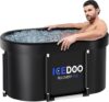 Susbie Large Portable Oval Ice Bath Tub