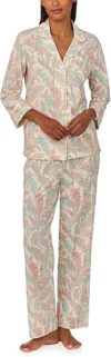 Lauren Ralph Lauren 3/4 Sleeve Knit Pajama Set