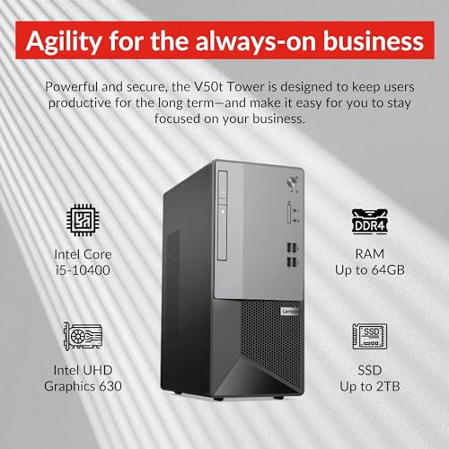 Lenovo V50t Gen 2 Business Desktop - Image 2