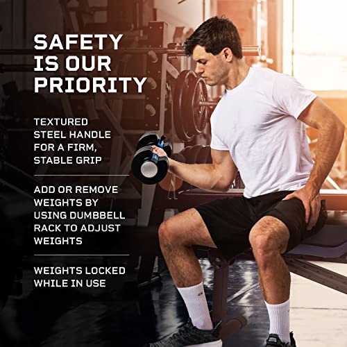 LifePro Adjustable Dumbbells, 15Lb-90Lb, Compact Home Gym - Image 5