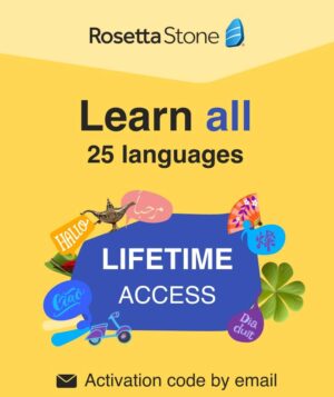 Rosetta Stone Lifetime Access to 24 Languages Online