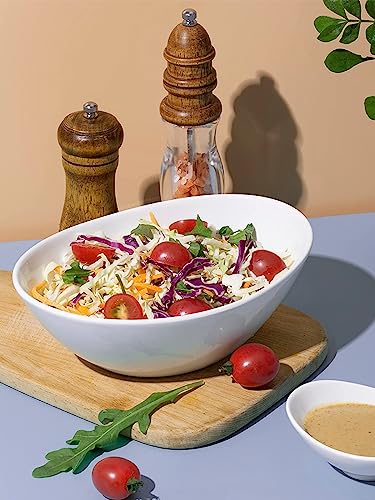 LIFVER 36 OZ Porcelain Serving Bowls Set - Image 4