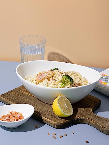LIFVER 36 OZ Porcelain Serving Bowls Set - Image 5