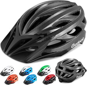 Gudook Lightweight Adjustable Bike Helmet with Visor