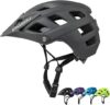EXCLUSKY Lightweight Adjustable Mountain Bike Helmet with Visor