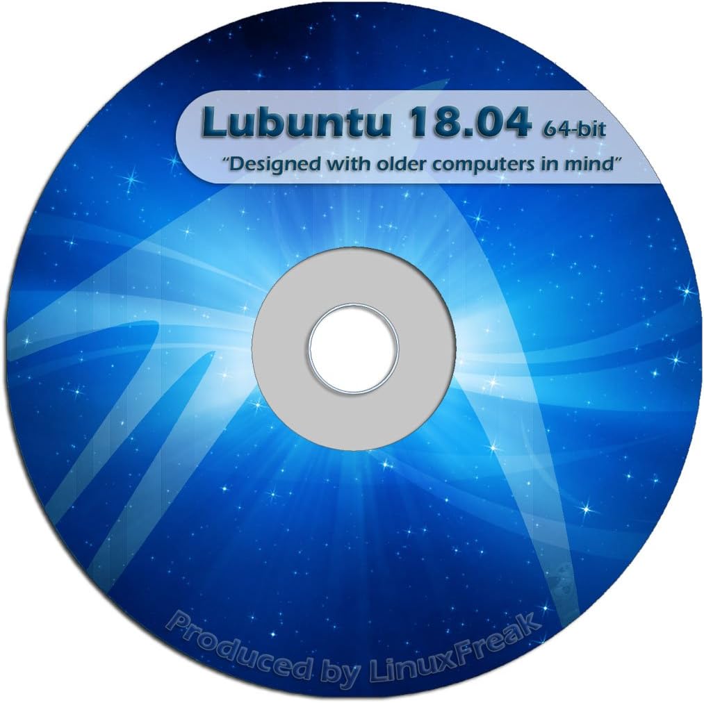 LinuxFreak Linux 18.04 FAST Desktop Live DVD