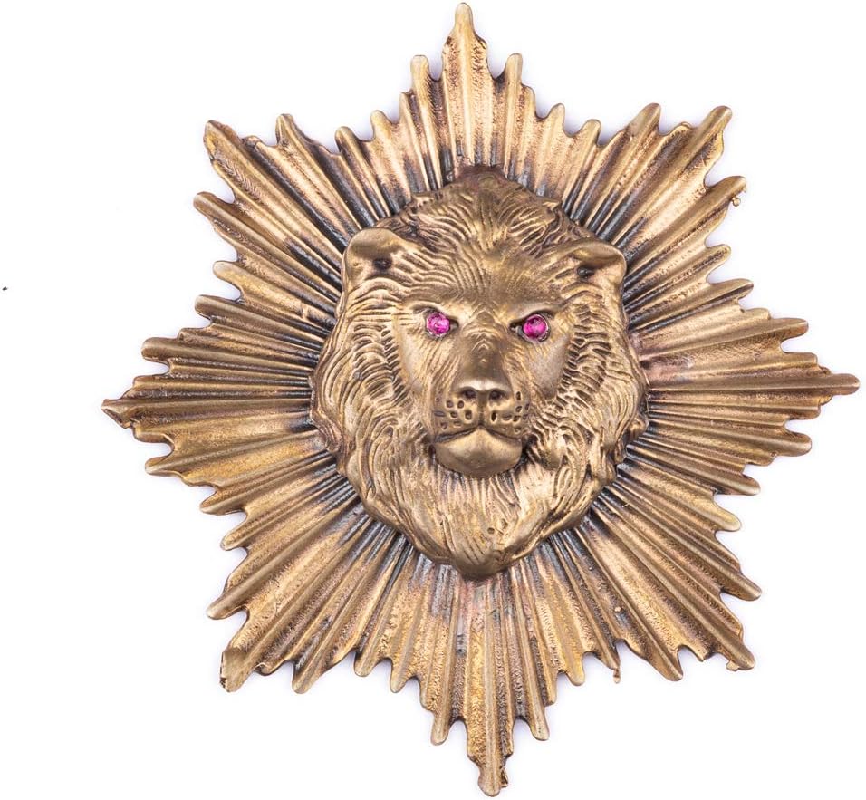 Vatslacreations Lion Power Brooch & Cufflinks