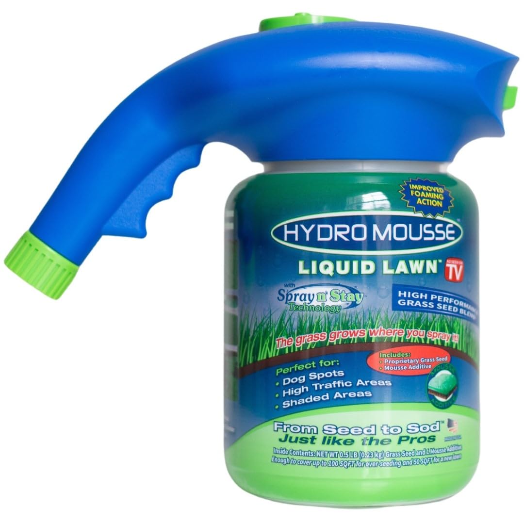 Hydro Mousse Liquid Lawn System - Grow Grass Anywhere