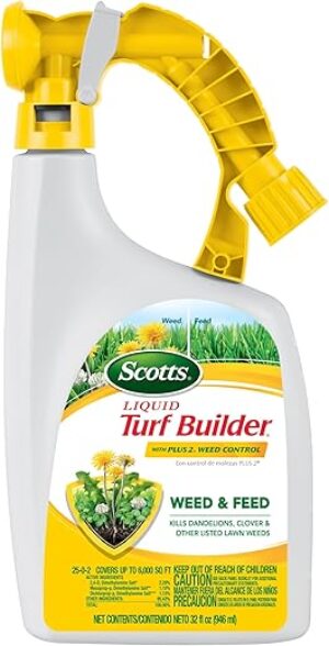 Scotts Liquid Turf Builder with Weed Control