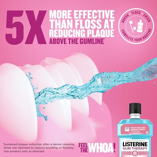 Listerine Gum Therapy Antiplaque Mouthwash - Image 2