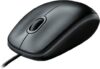 Logitech B100 Wired USB Mouse – Black