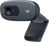 Logitech C270 HD Webcam, 720p, Black